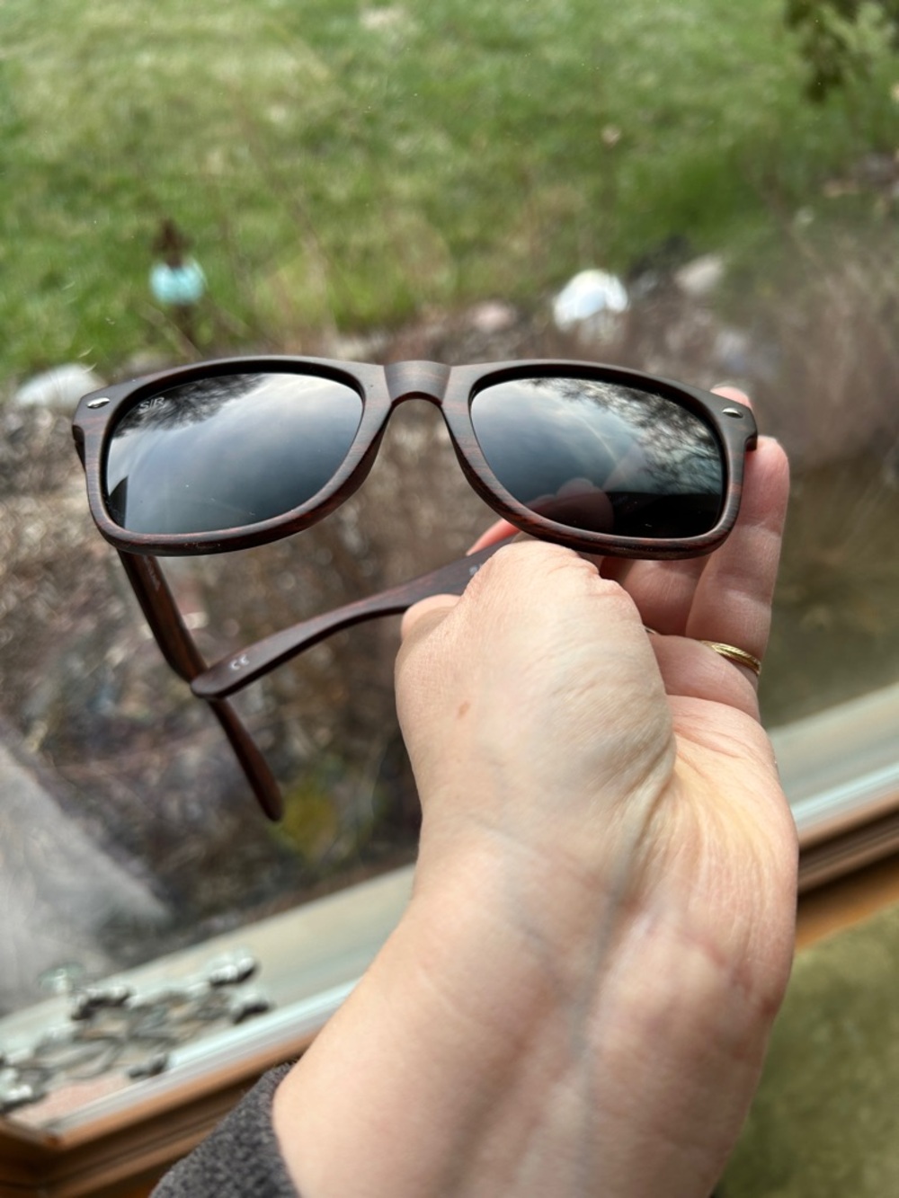 Shady Rays Women's Tortoise Frame Sunglasses with Black Lenses - Picture 6 of 7